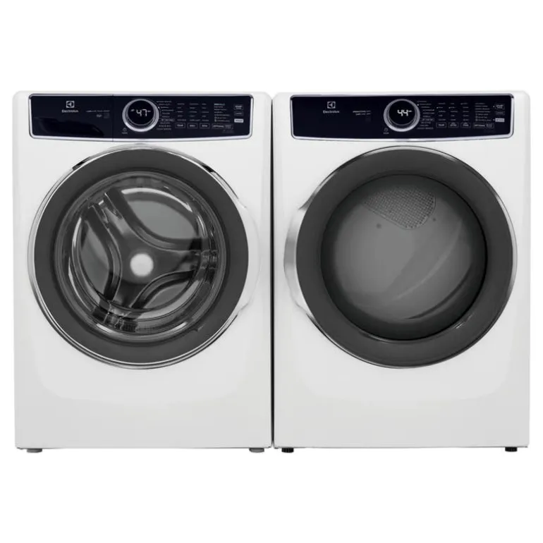 ELECTROLUX Washer & Dryer Kit, White, Front-Load - ELFW-ELFE75