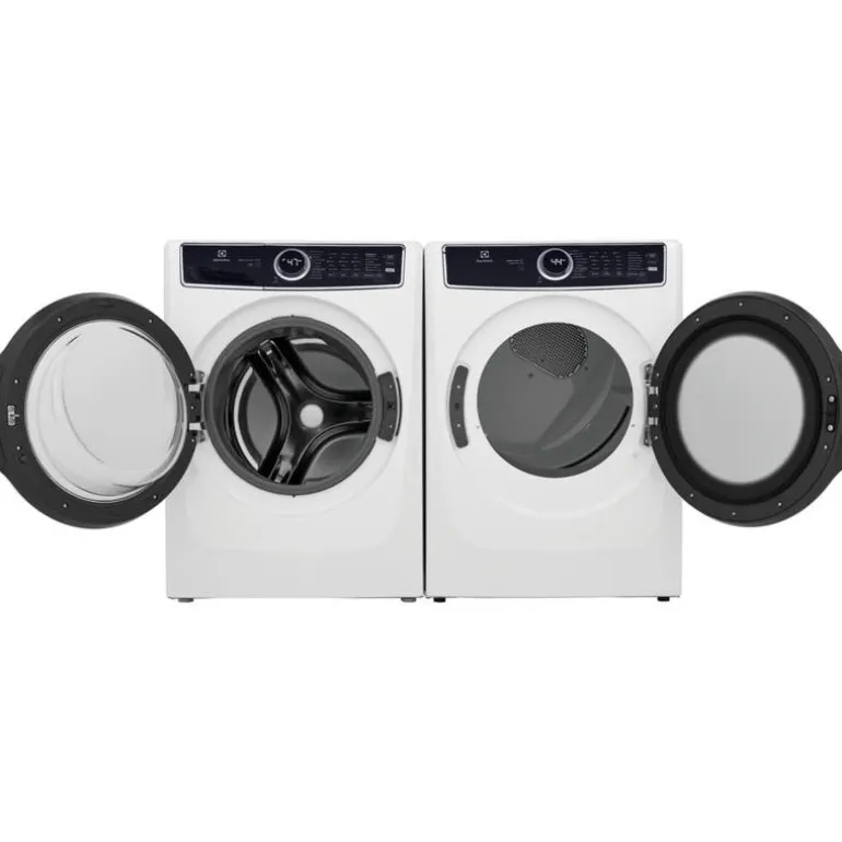 ELECTROLUX Washer & Dryer Kit, White, Front-Load - ELFW-ELFE75