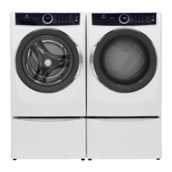 ELECTROLUX Washer & Dryer Kit, White, Front-Load - ELFW-ELFE75