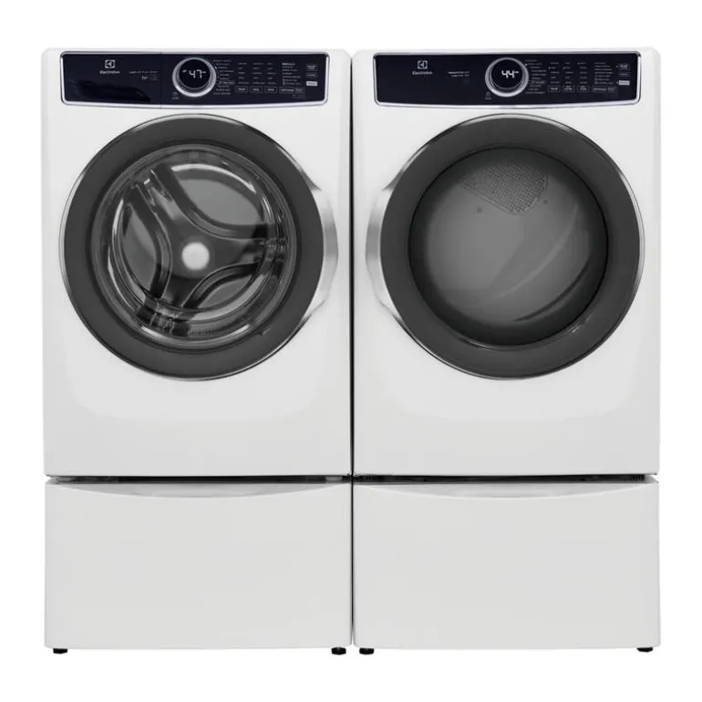 ELECTROLUX Washer & Dryer Kit, White, Front-Load - ELFW-ELFE75
