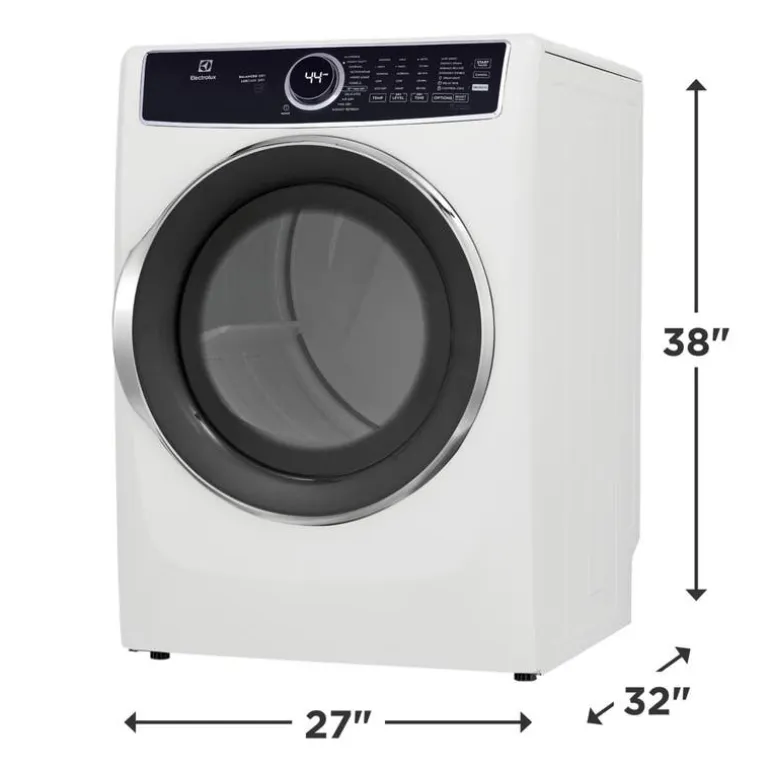 ELECTROLUX Washer & Dryer Kit, White, Front-Load - ELFW-ELFE75