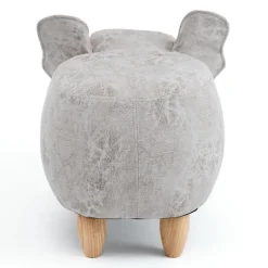 Elephant-Shaped Kids Pouf – 29.5