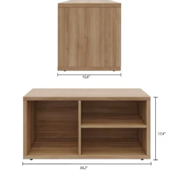 Entryway Shoe Storage Bench - Nexera