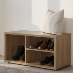 Entryway Shoe Storage Bench - Nexera