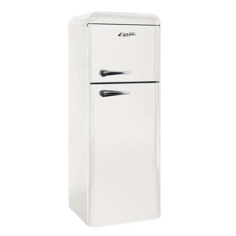 EPIC 21 In 7,5 Cu Ft Refrigerator White Top Freezer - ERR82W-1