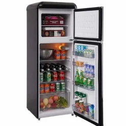 EPIC 21 In 7,5 Cu Ft Refrigerator Black Top Freezer - ERR82BL-1