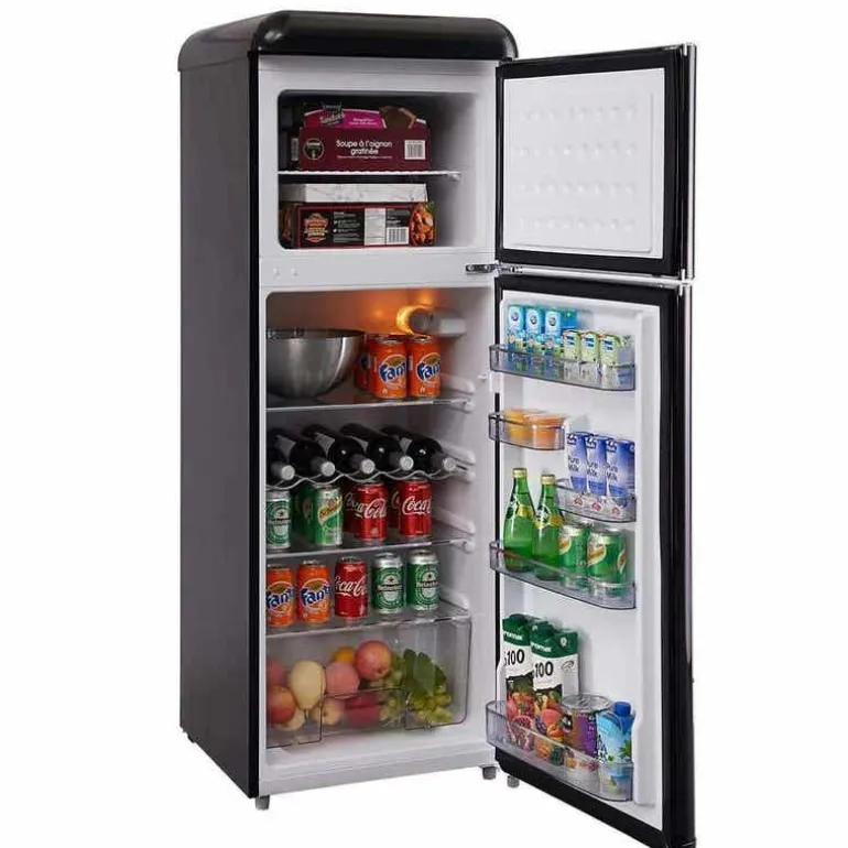 EPIC 21 In 7,5 Cu Ft Refrigerator Black Top Freezer - ERR82BL-1