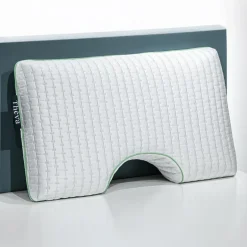 Ergonomic Shoulder Pillow with Green Tea-Infused Memory Foam
