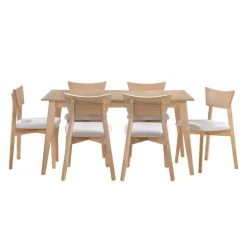 Extendable Rectangular Dining Table (48