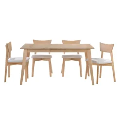Extendable Rectangular Dining Table (54