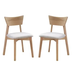 Extendable Round Dining Table (48" to 66") with 4 Chairs - Greige