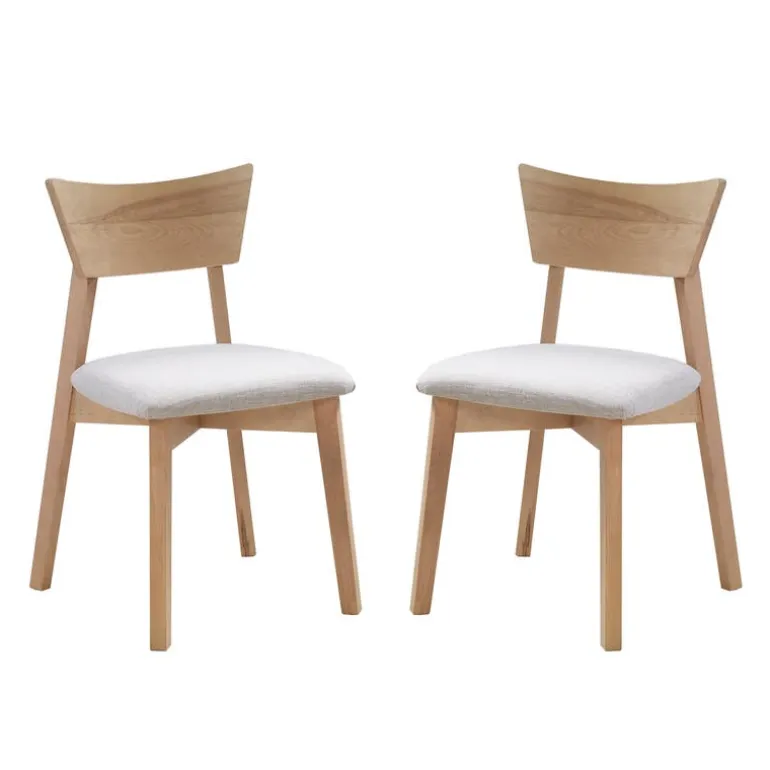 Extendable Round Dining Table (48" to 66") with 4 Chairs - Greige