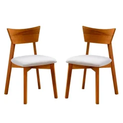 Extendable Round Dining Table (48" to 66") with 4 Chairs - Brown