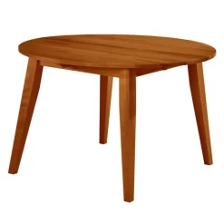 Extendable Round Dining Table (48