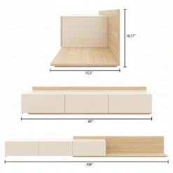 Extendable TV Console - Nexera