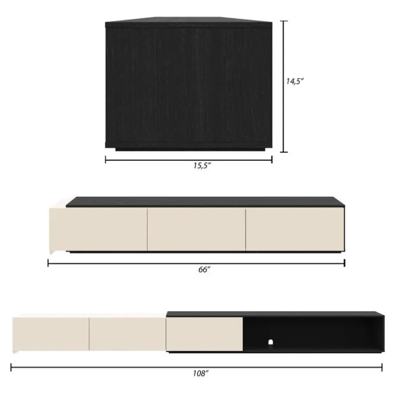 Extendable TV Console - Nexera