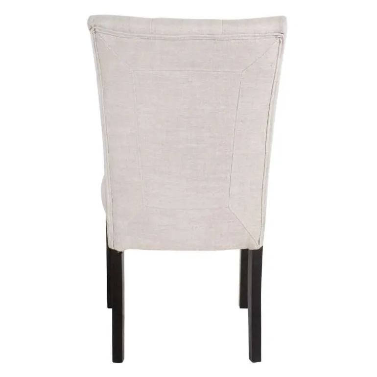 Fabric Chairs (Set of 2) - Cream