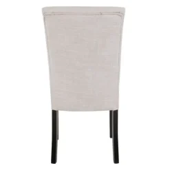 Fabric Chairs (Set of 2) - White