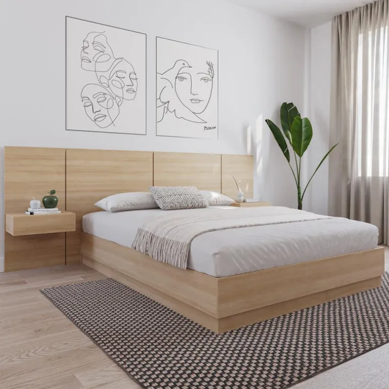 Floating Nightstands Extension Panels - Nexera