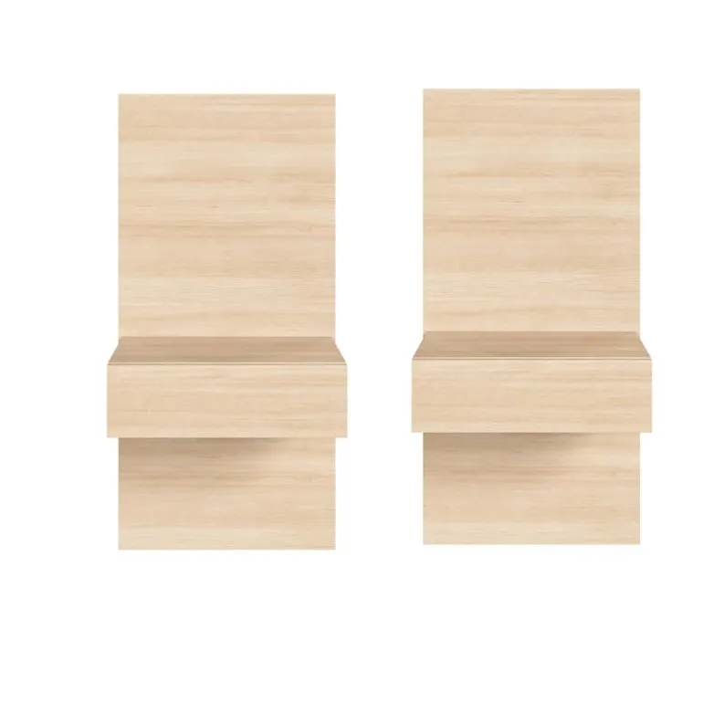Floating Nightstands Extension Panels - Nexera