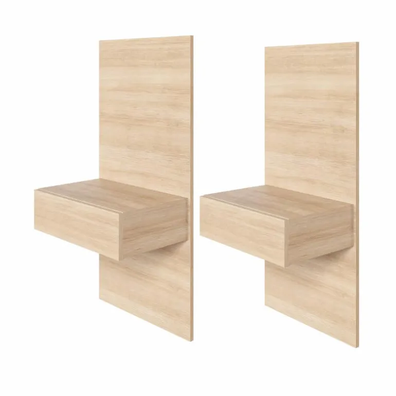 Floating Nightstands Extension Panels - Nexera
