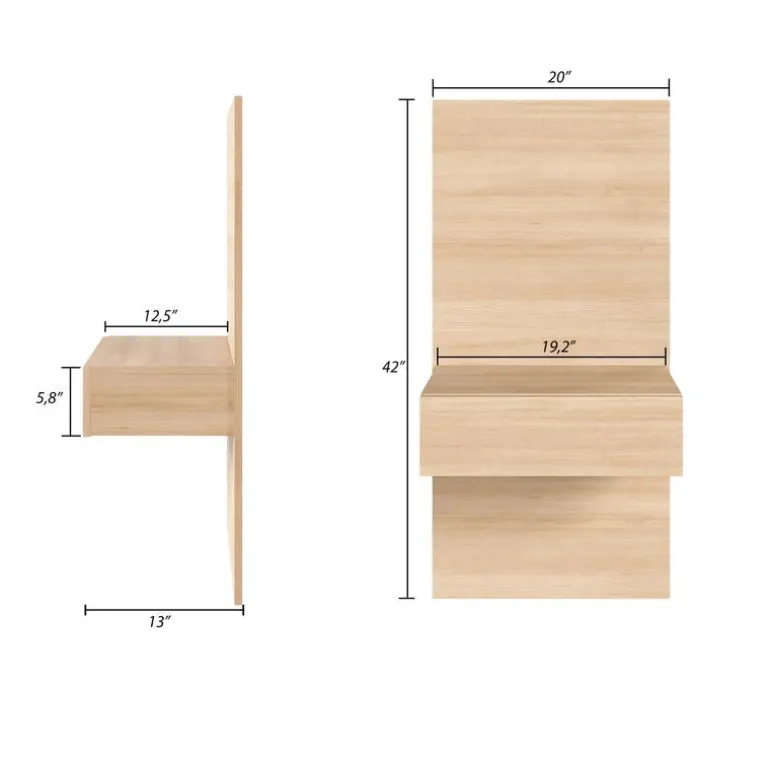 Floating Nightstands Extension Panels - Nexera