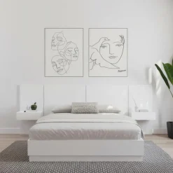 Floating Nightstands Extension Panels - Nexera