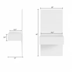 Floating Nightstands Extension Panels - Nexera