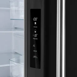 FORNO 17,5 Cu Ft 30 In Refrigerator Black Bottom Freezer, French door - FFFFD1974-31