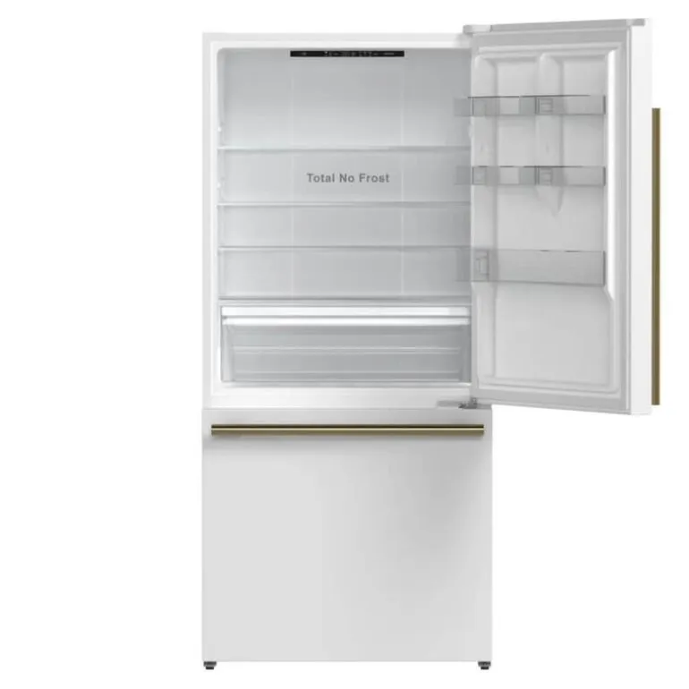 FORNO 17,5 Cu Ft 30 In Refrigerator White Bottom Freezer - FFFFD1785-31