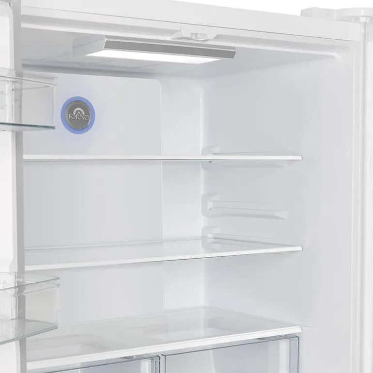 FORNO 19,2 Cu Ft 36 In Refrigerator White Bottom Freezer, French door - FFRBI1820-36