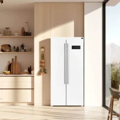 FORNO 15,6 Cu Ft 33 In Refrigerator White Side by side - FFRBI1805-33