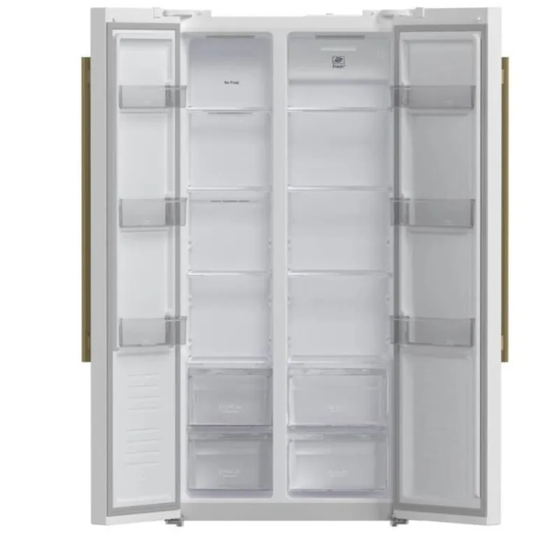 FORNO 15,6 Cu Ft 33 In Refrigerator White Side by side - FFRBI1805-33