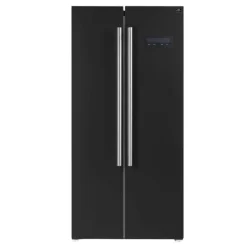 FORNO 15,6 Cu Ft 33 In Refrigerator Black Side by side - FFRBI1805-33