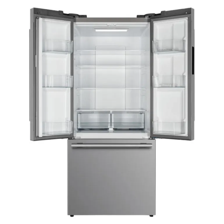 FORNO 17,5 Cu Ft 30 In Refrigerator Stainless Bottom Freezer, French door - FFFFD1974-31