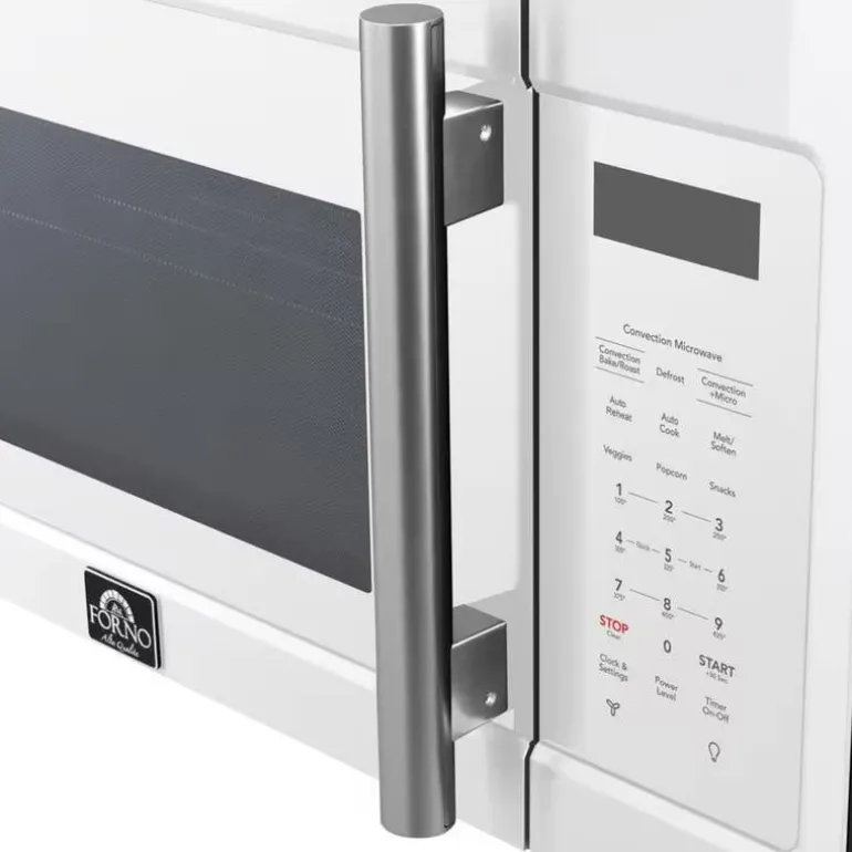 FORNO 1,5 Cu Ft Microwave/Hood, White, 1500 W, 300 - FOTR3038-30
