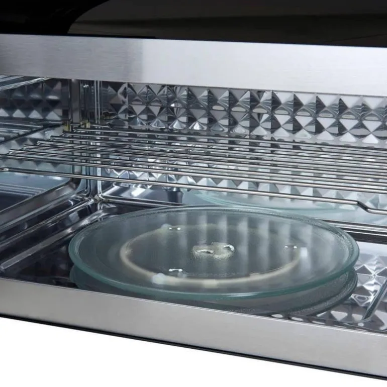 FORNO 1,5 Cu Ft Microwave/Hood, Black, 1500 W, 300 - FOTR3038-30B