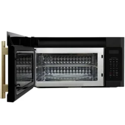 FORNO 1,5 Cu Ft Microwave/Hood, Black, 1500 W, 300 - FOTR3038-30B