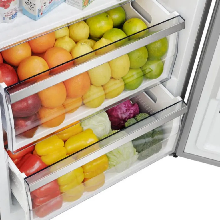 FORNO 13.6 cu.ft. 28 in Right-Side Built-In Convertible Refrigerator Stainless All refrigerator, Convertible Freezer - FFFFD1722-RS