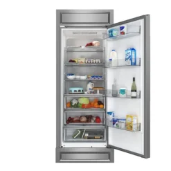 FORNO 13.6 cu.ft. 28 in Right-Side Built-In Convertible Refrigerator Stainless All refrigerator, Convertible Freezer - FFFFD1722-RS