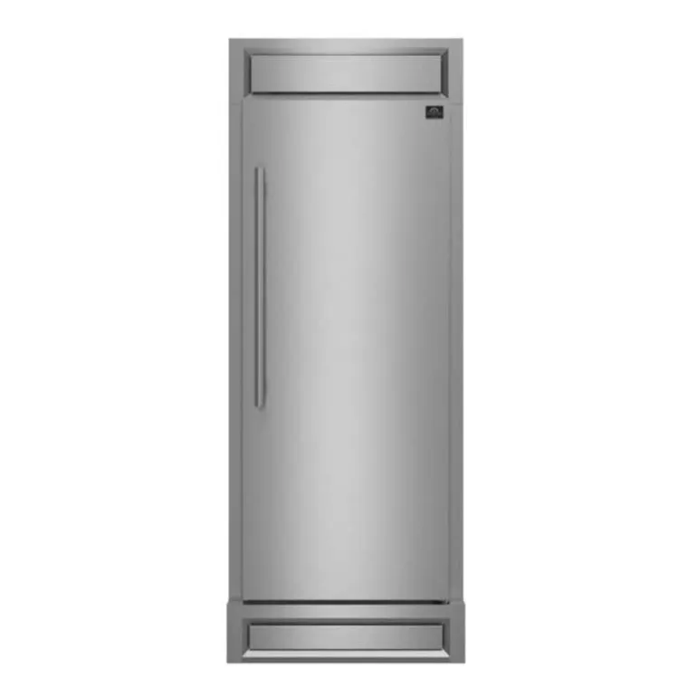FORNO 13.6 cu.ft. 28 in Right-Side Built-In Convertible Refrigerator Stainless All refrigerator, Convertible Freezer - FFFFD1722-RS