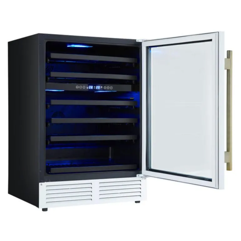 FORNO 24" Dual Zone Wine Cooler White 24" - FWCDR6634-24