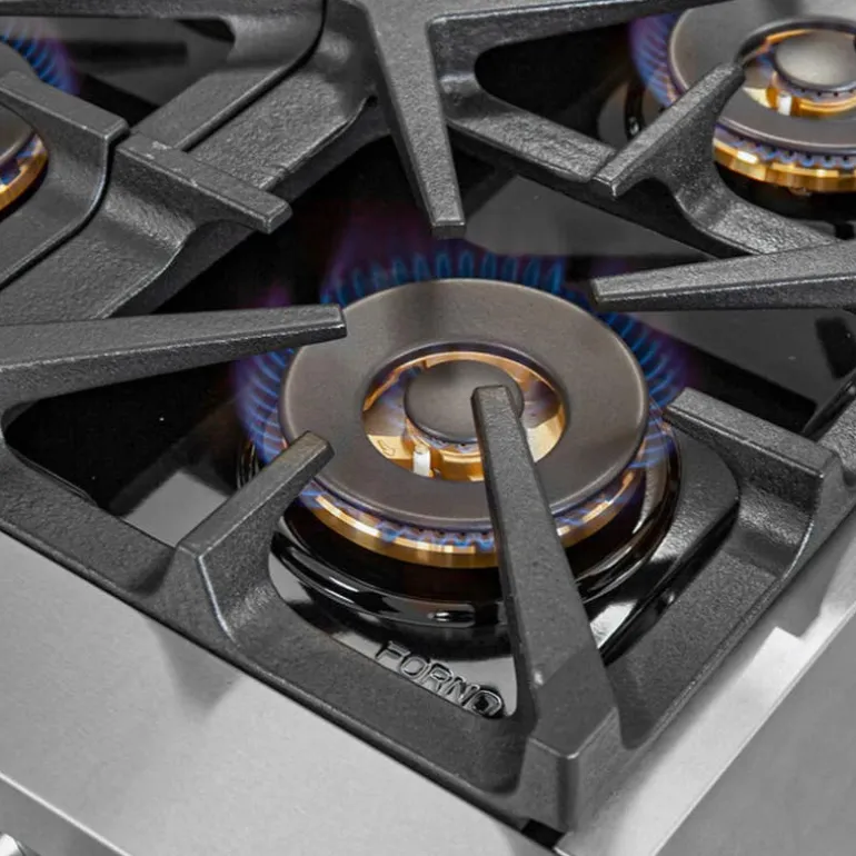 FORNO 36'' Gas Range Stainless 36" Electric Gas - FFSGS6260-36