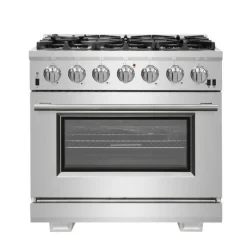 FORNO 36'' Gas Range Stainless 36