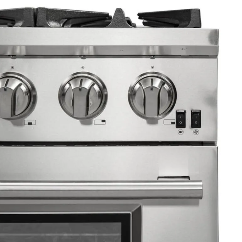 FORNO 36'' Gas Range Stainless 36" Electric Gas - FFSGS6260-36