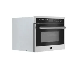 FORNO 24 in Compact Oven Stainless  23.43"   - FMWDR3093-24