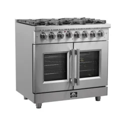 FORNO 36 In Gas Range Stainless 36