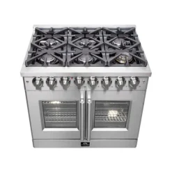 FORNO 36 In Gas Range Stainless 36