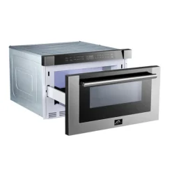 FORNO 24 In Microwave Drawer Stainless 1500 22.13" FMWDR3000-24