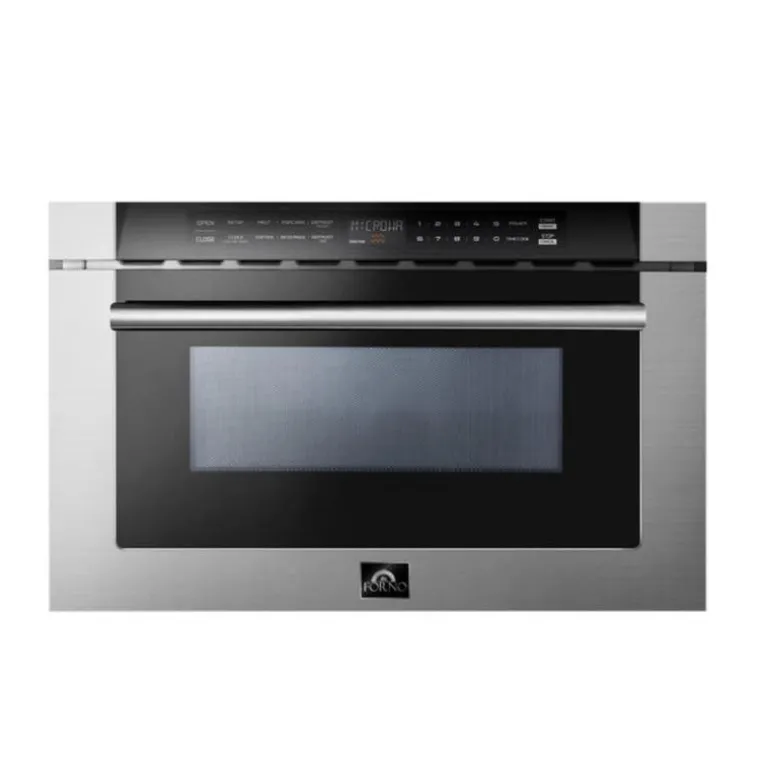 FORNO 24 In Microwave Drawer Stainless 1500 22.13" FMWDR3000-24